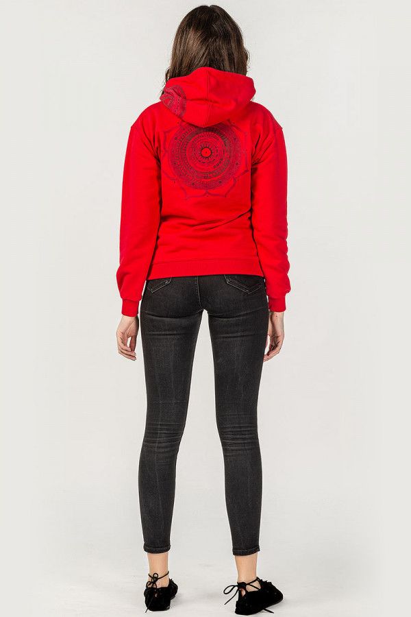 Женская авторская кофта кенгуру Аяваска