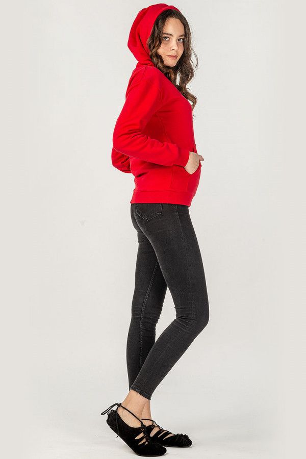 Женская авторская кофта кенгуру Аяваска