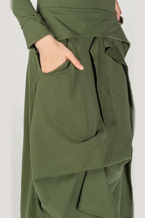 Платье хаки Томпильяно