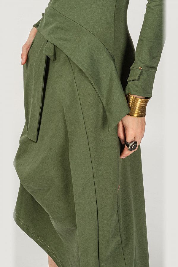 Платье хаки Томпильяно