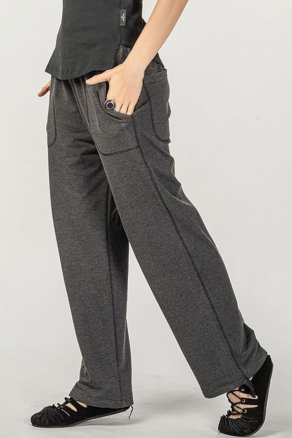 Серые прямые штаны Ардизия