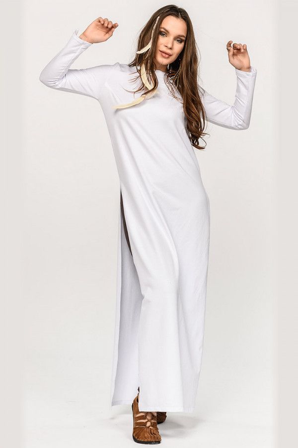Длинная белая туника Эрика