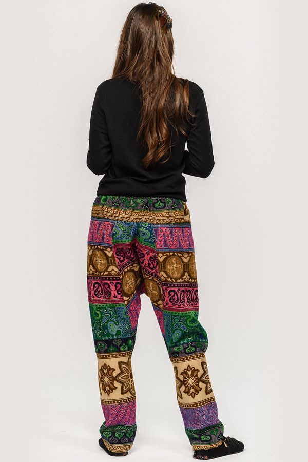 Восточные шерстяные штаны Перилла