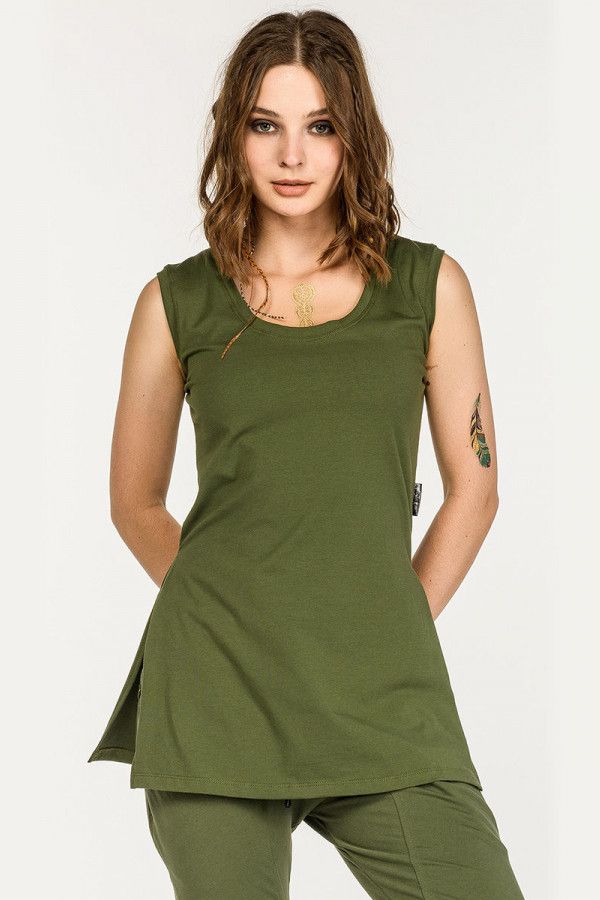 Удлиненная майка Брахикома