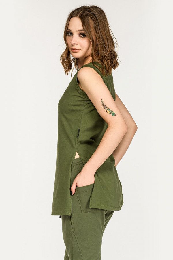 Удлиненная майка Брахикома