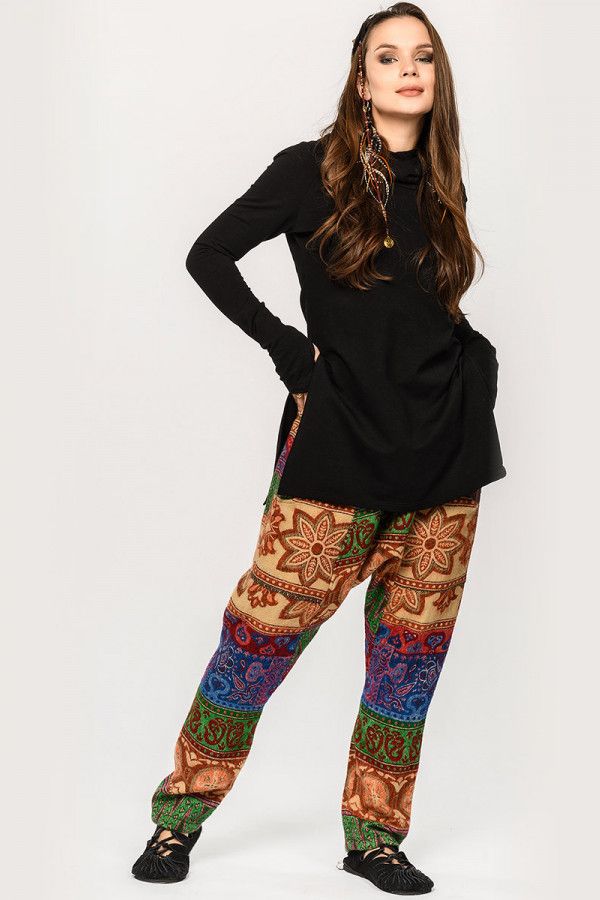 Авторские теплые штаны Саррацения