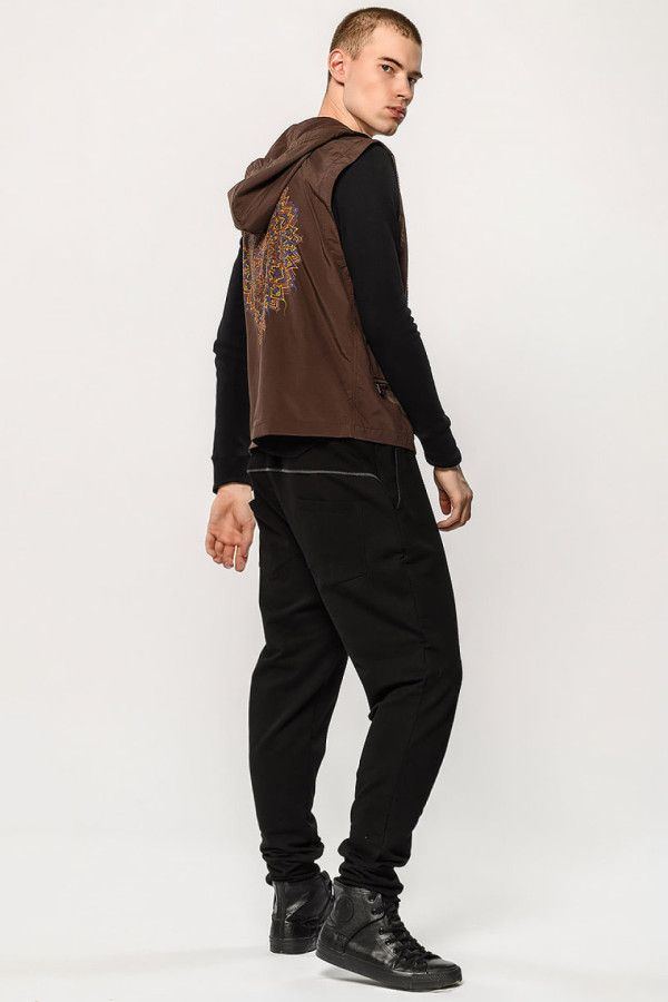 Галифе черные мужские Бельмар