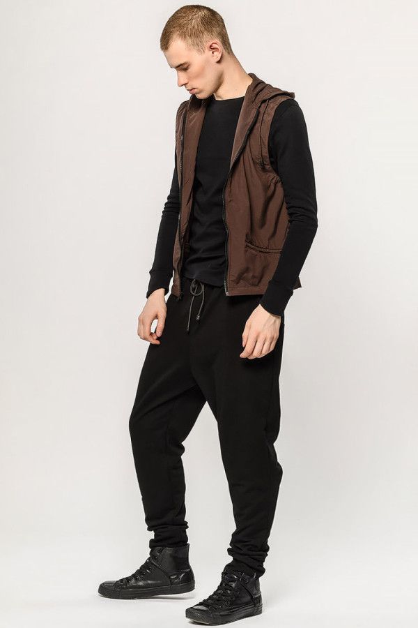 Галифе черные мужские Бельмар