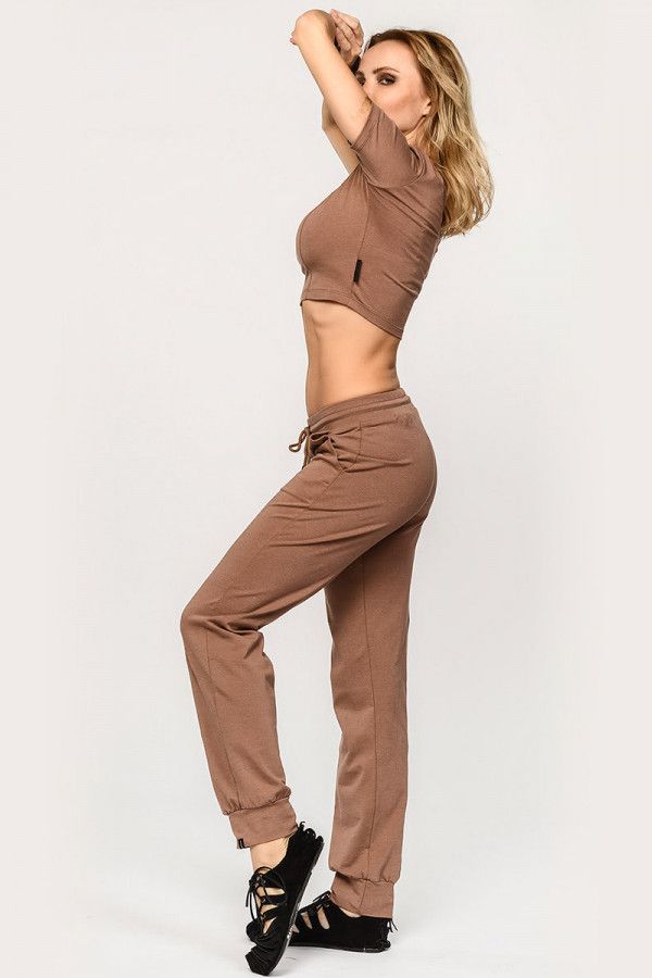 Прямые спортивные штаны Цитрон