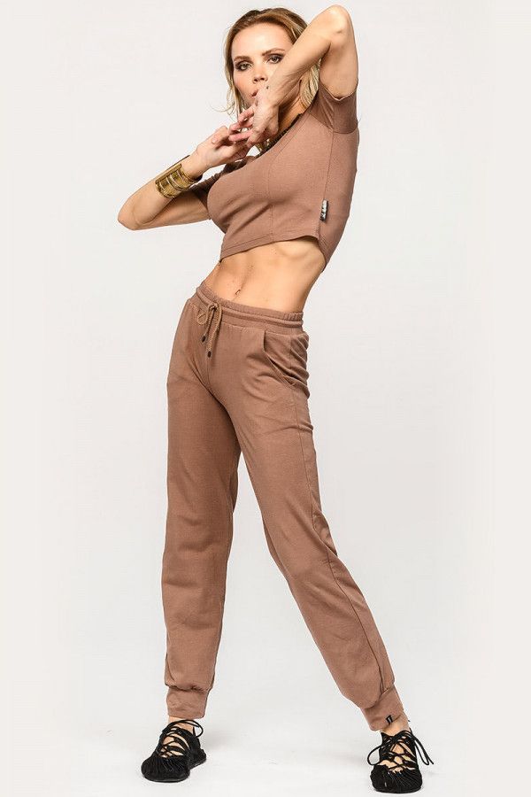 Прямые спортивные штаны Цитрон