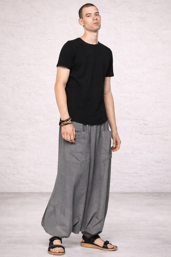 Мужские широкие штаны Ганимед