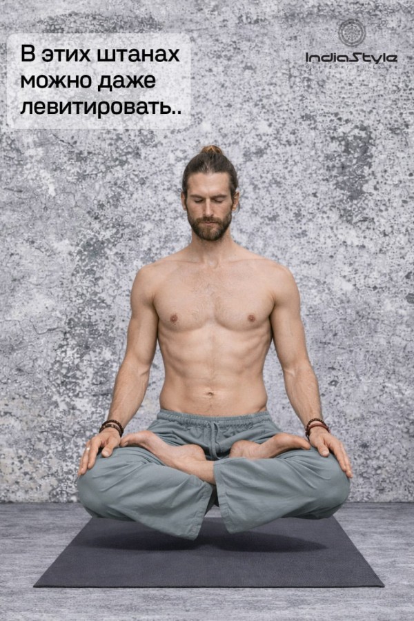 Мужские штаны для йоги «Уайт»