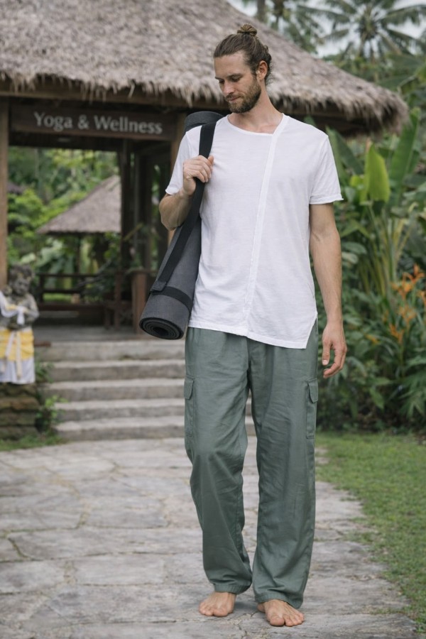 Мужские штаны для йоги «Уайт»