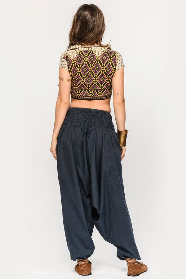 Свободные хлопковые штаны Якобиния