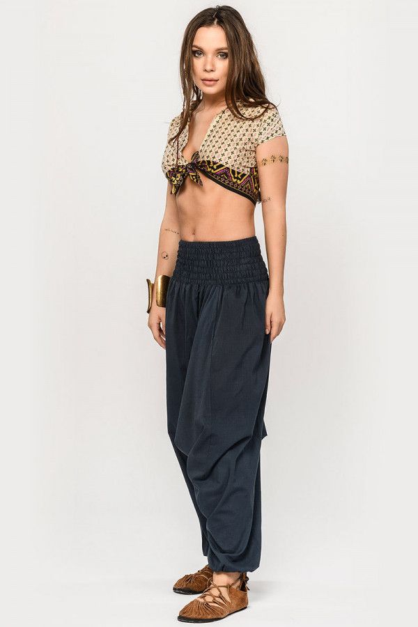 Свободные хлопковые штаны Якобиния