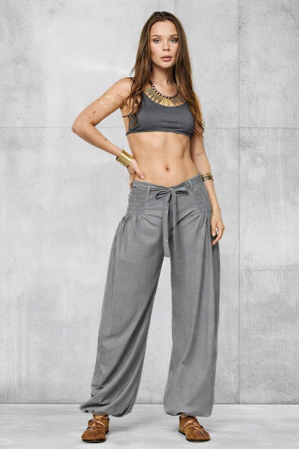 Прямые штаны с завязками Томасвилл