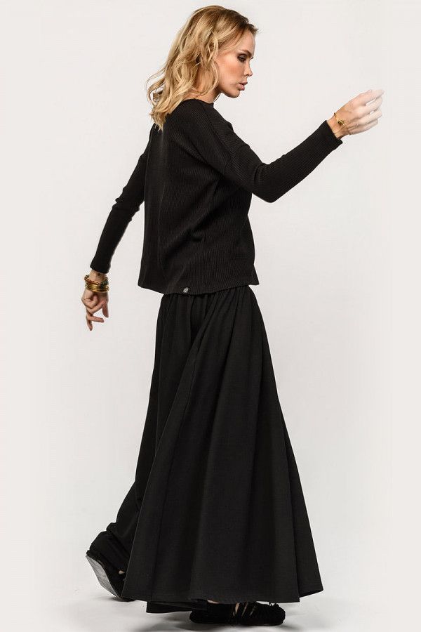 Длинная свободная юбка Форзиция