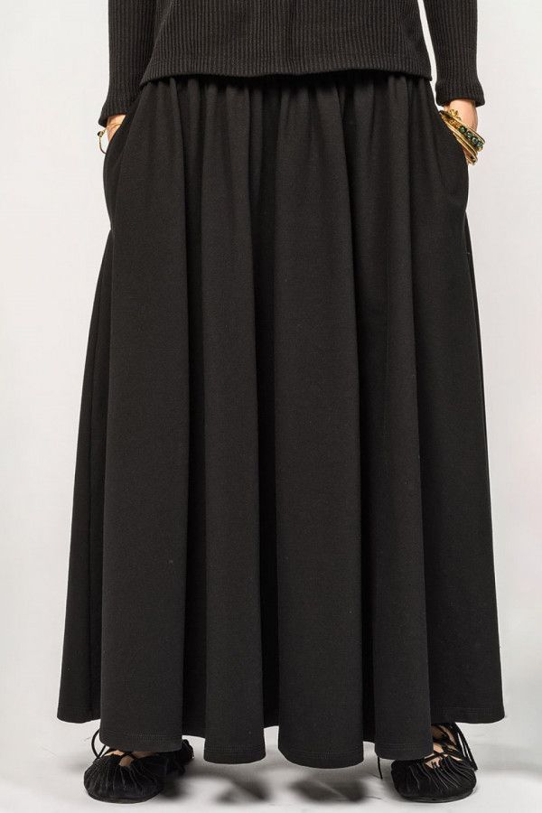 Длинная свободная юбка Форзиция