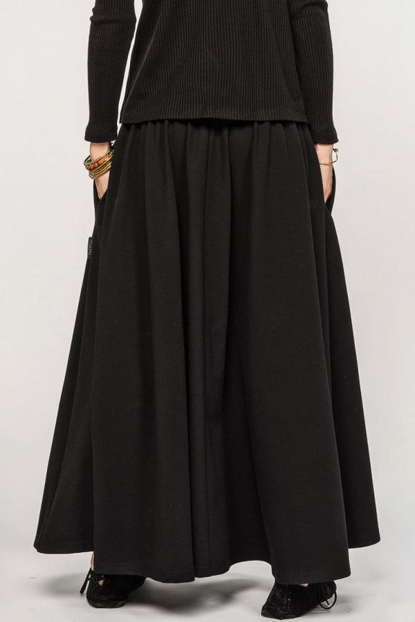 Длинная свободная юбка Форзиция