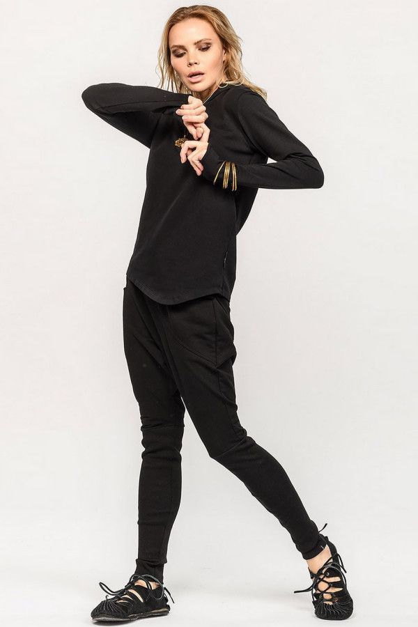 Женские штаны галифе из натурального футера «Флокс»