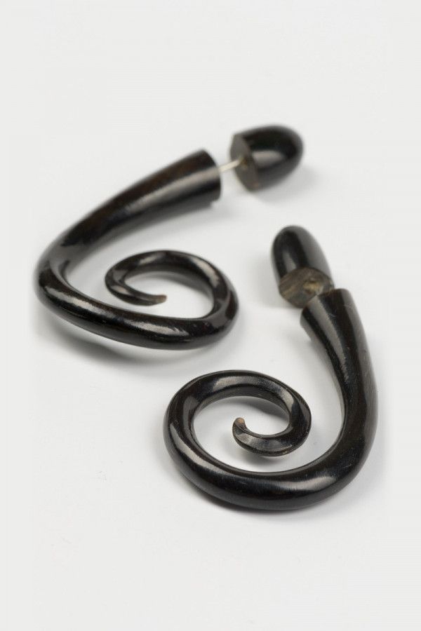 Серьги Спиральный мир