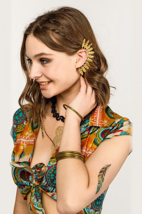 Серьги каффы Бхатвари