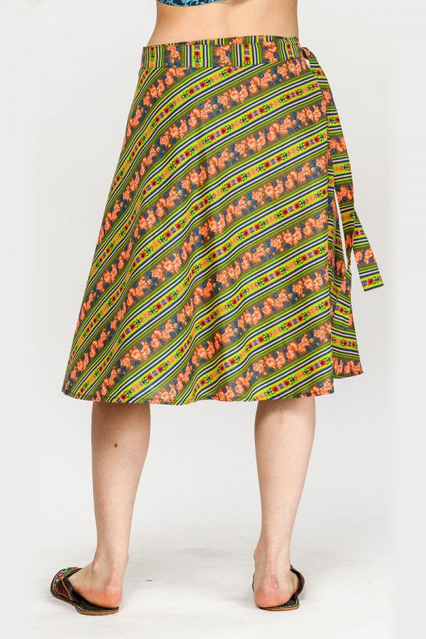 Яркая пляжная юбка «Альма»