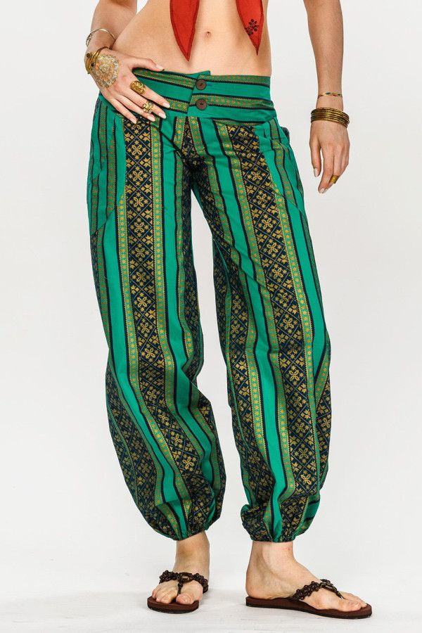 Прямые штаны из хлопка Энергия Шакти