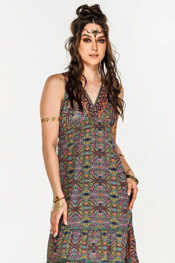 Бохо платье Муссон