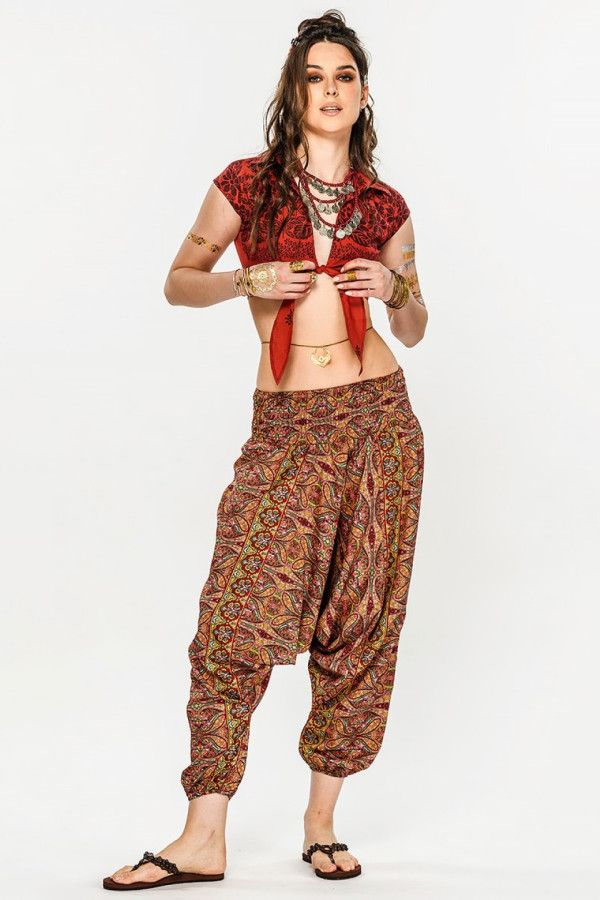 Восточные штаны Алладины «Комбретум»