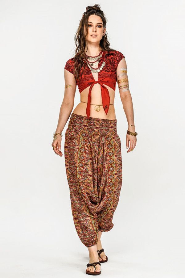 Восточные штаны Алладины «Комбретум»