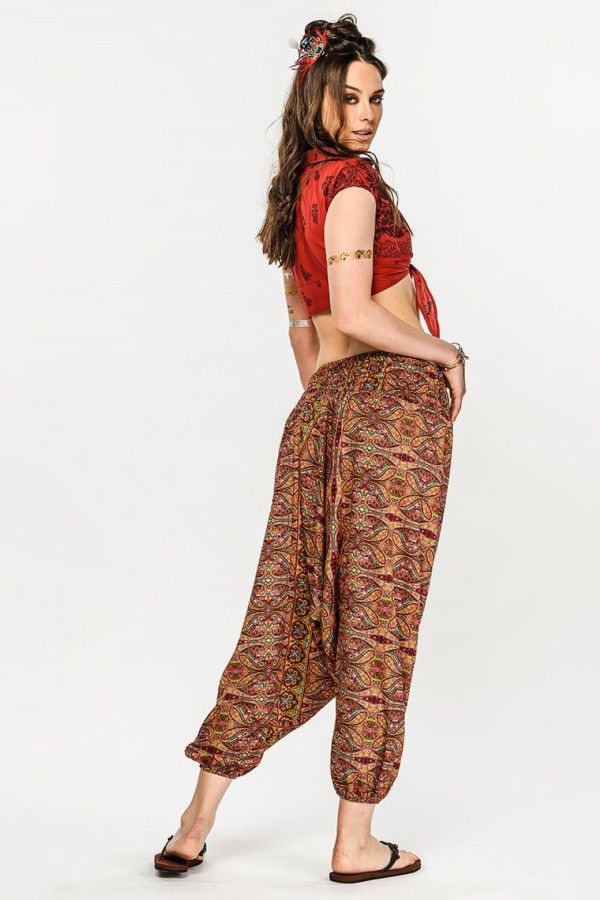 Восточные штаны Алладины «Комбретум»