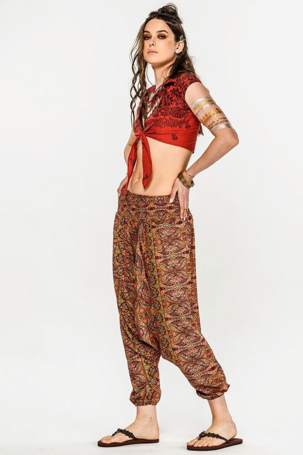 Восточные штаны Алладины «Комбретум»
