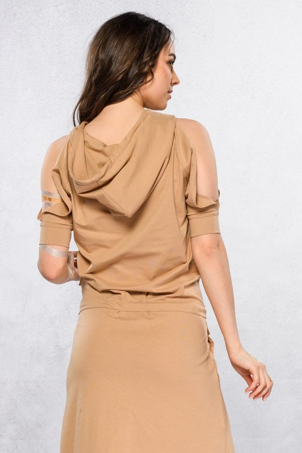 Платье с капюшоном Эйва