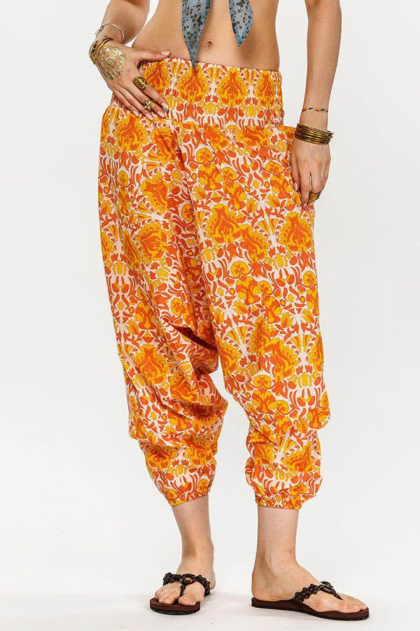 Женские штаны алладины из хлопка «Камбоджа»