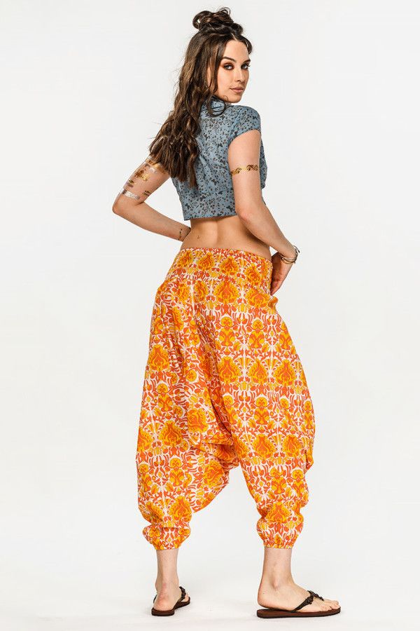 Женские штаны алладины из хлопка «Камбоджа»