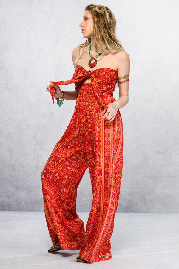 Комбинезон из шёлка «Гуджа»