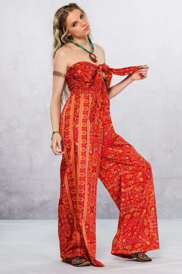 Комбинезон из шёлка «Гуджа»