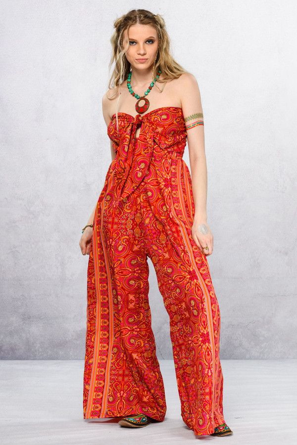 Комбинезон из шёлка «Гуджа»