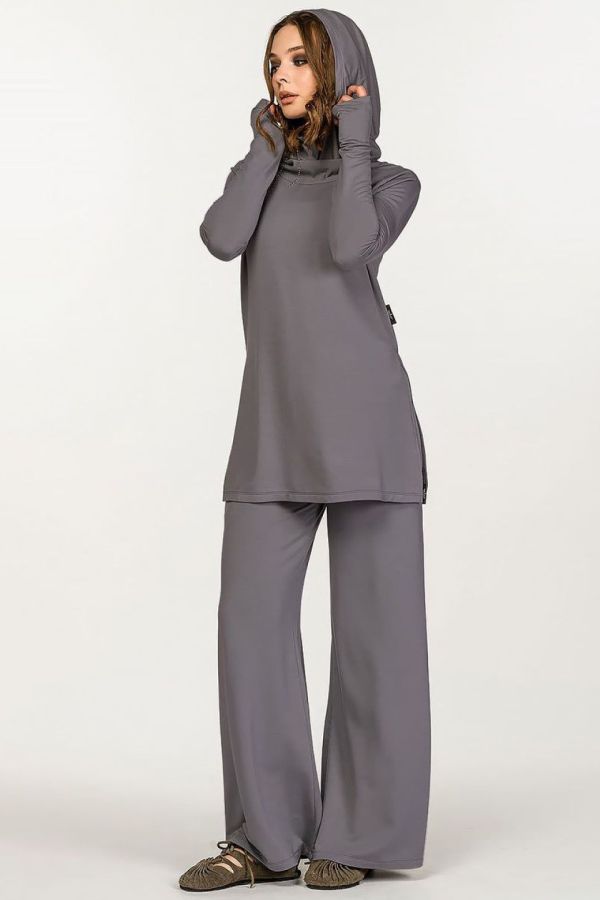 Серая туника из бамбука «Амадо»