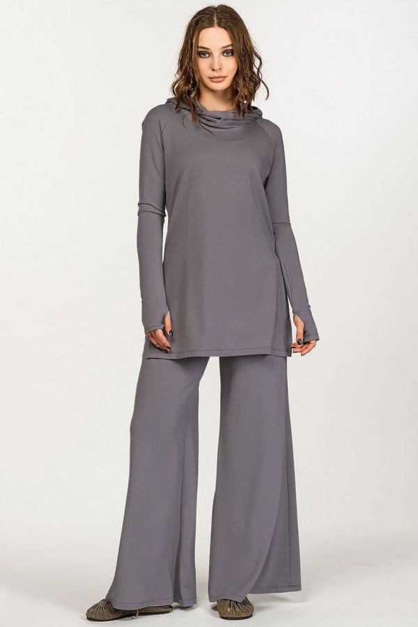 Серая туника из бамбука «Амадо»