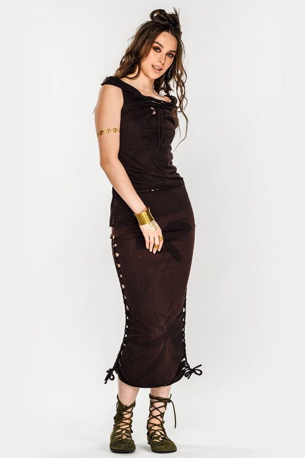 Коричневое платье Бейрут