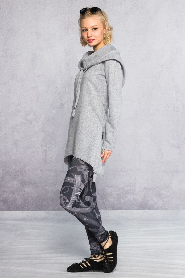 Лосины с высокой посадкой «Каллиграфия»