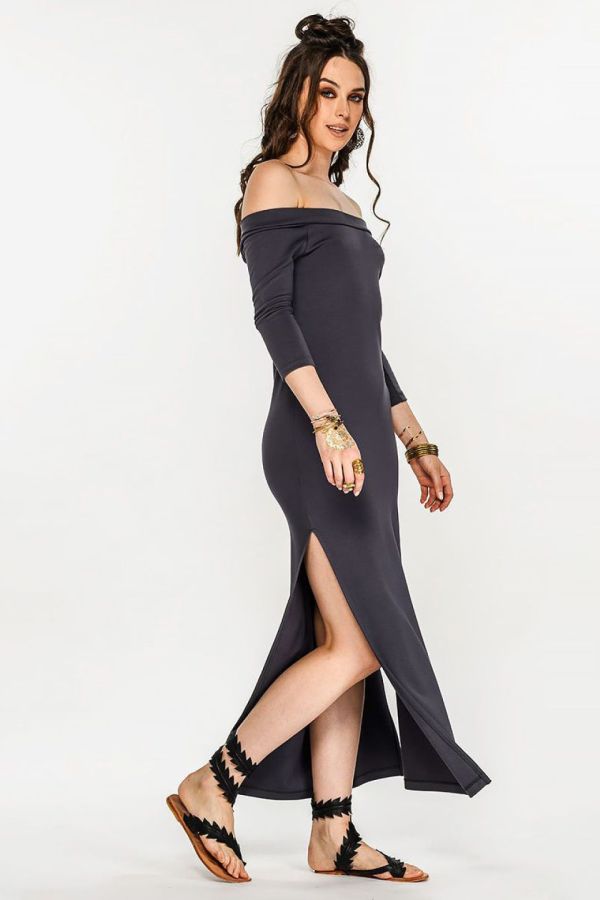 Длинное платье из бамбука Мангала