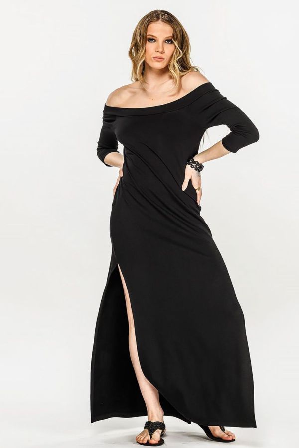 Длинное платье из бамбука Гегемон