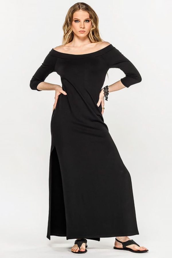 Длинное платье из бамбука Гегемон