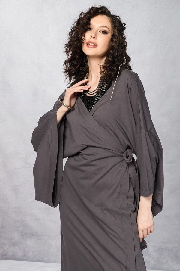 Длинное женское кимоно «Techno»