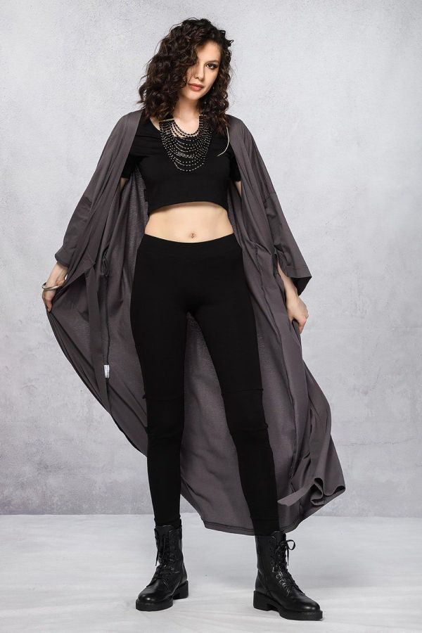 Длинное женское кимоно «Techno»