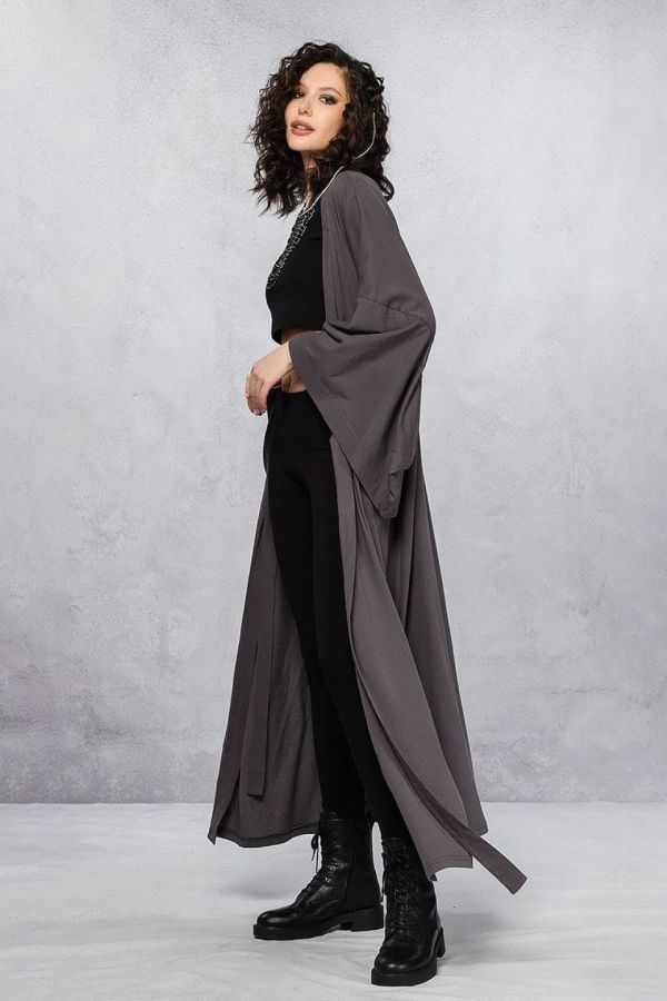 Длинное женское кимоно «Techno»