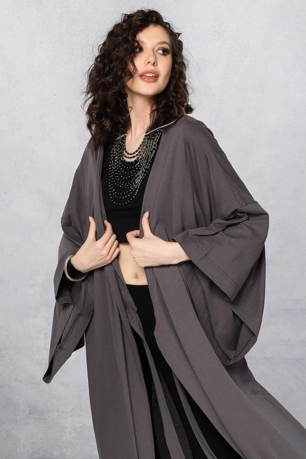 Длинное женское кимоно «Techno»